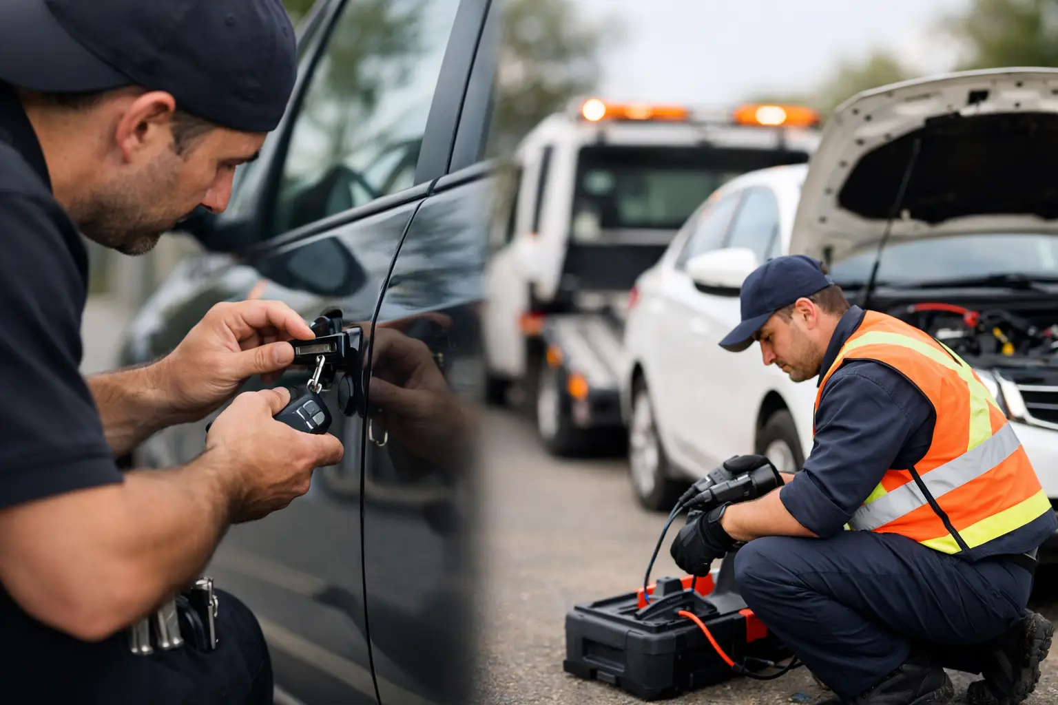 Auto Locksmith Doctor | Auto Locksmith Versus Roadside Assistance